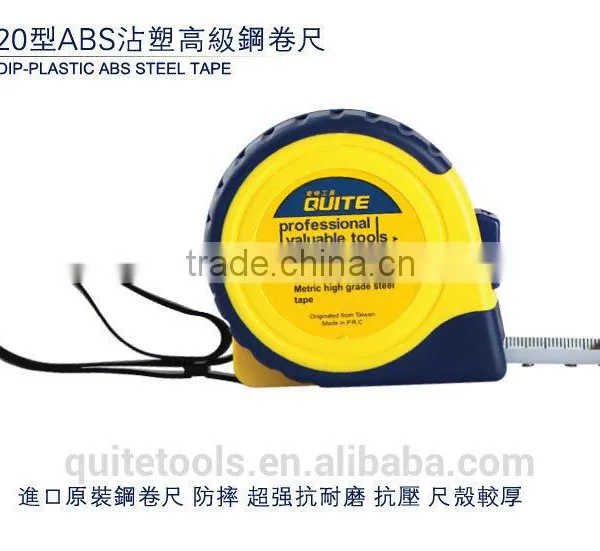 New Abs Material Shell Tpr Rubber Jacket Magnet Hook 8/10m Measuring Tape