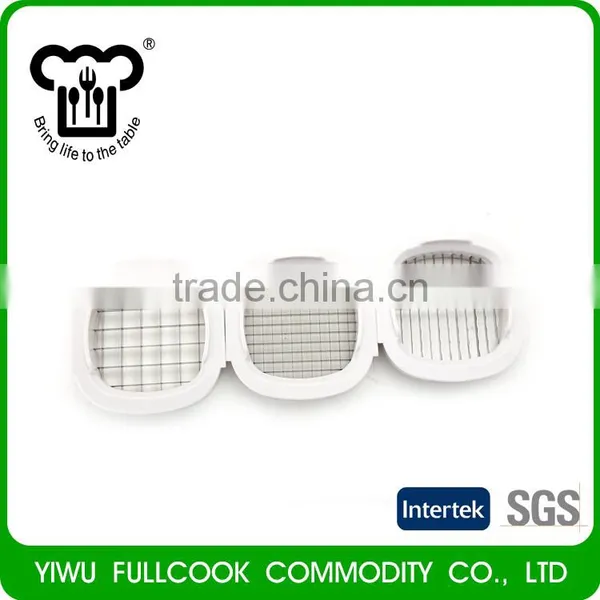 New Vegetable Cutter Chopper, Dicer Slicer Container With 3 Different Cutting Blades photo-3