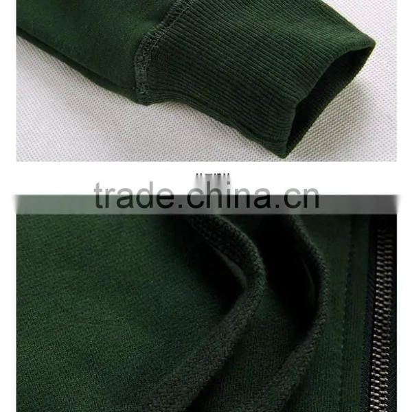 Fashion Man Custom Blank Zip up Hoodies Cheap photo-6