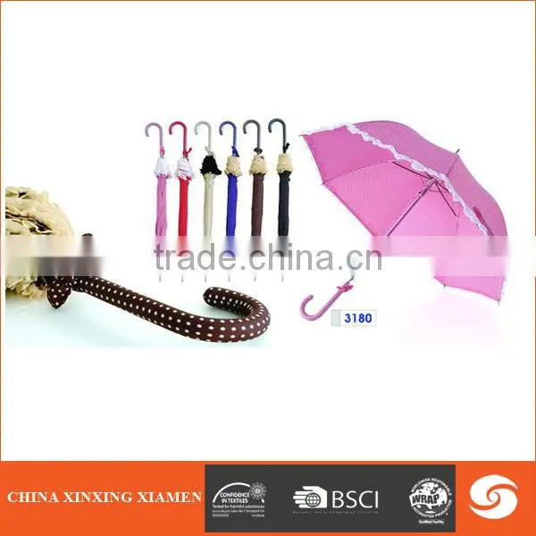 Lace Umbrella High Quality Auto Open Lace Straight Umbrella