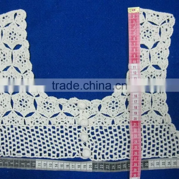 Cotton Crochet Collar Neck Lace Design photo-2