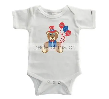 100% Soft Cotton Baby Sweat Romper Printing for Kids photo-2