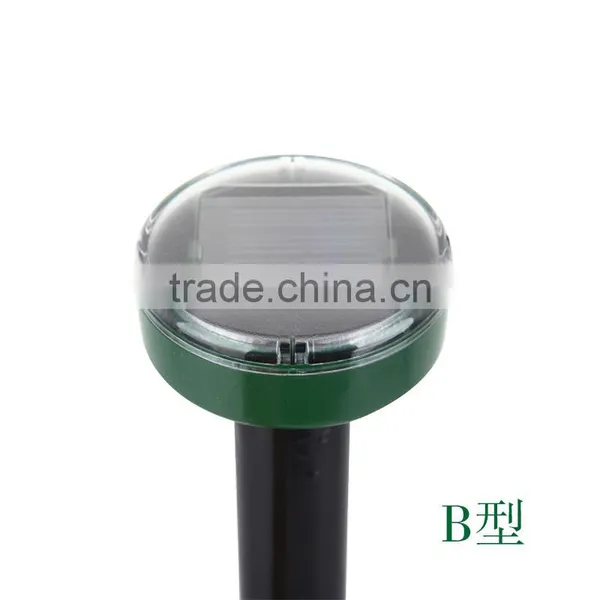 Solar Powered A B Rodent Vole Shrew Gopher Sonic Pest Repeller Mole Repellent Repels Mole photo-5