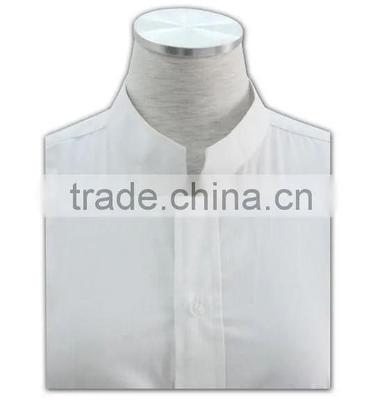 Custom Plus Size Shirt Womens Long Sleeve Shirt Office Workwear White Blank Bloue Shirt photo-5