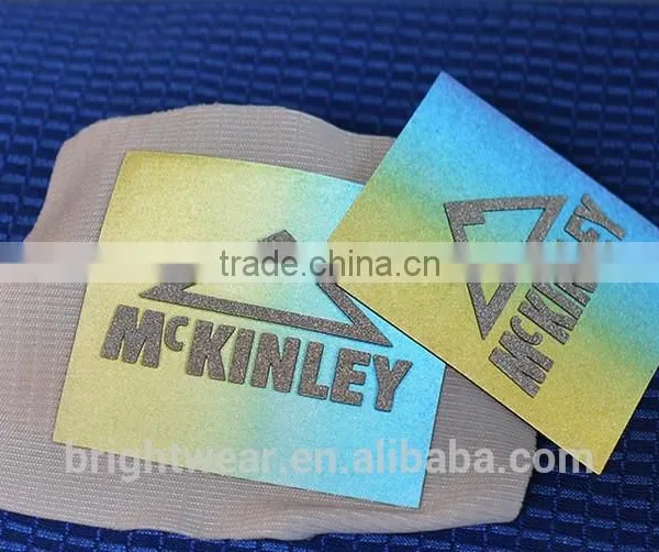 Relfective Letters be Heated Transfer on T-shirt or Polo Shirts photo-5