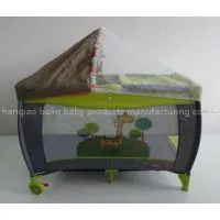 Baby Playpen With Canopy With Three Toys