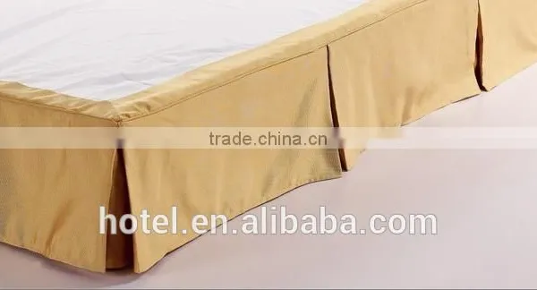 Hotel Bed Skirt,popular Bed Skirt for Hotel Using, Fitted Bed Skirt photo-3