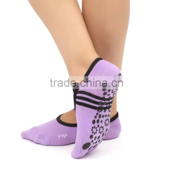 High Quality Yoga Socks Quick Dry Anti-slip Damping Bandage Pilates Ballet Socks photo-3