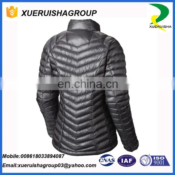 Delicate Pretty Grey Brand Goose Down Jacket Winter Down Jacket photo-6