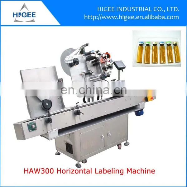 HIG Can be Customized Excellent Economy Automatic Vial Labeling Machine for 10ml Small Round Bottle photo-4