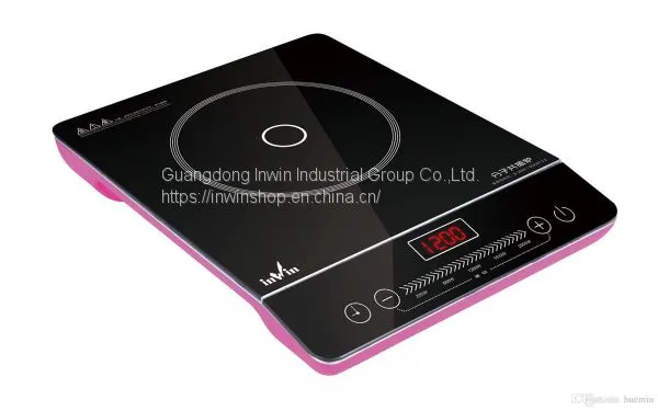 Electrical Cooker Electrical Hot Plate Chinese Red and Rose Pink No Electromagnetic Radiation,fit to Any Pan photo-2