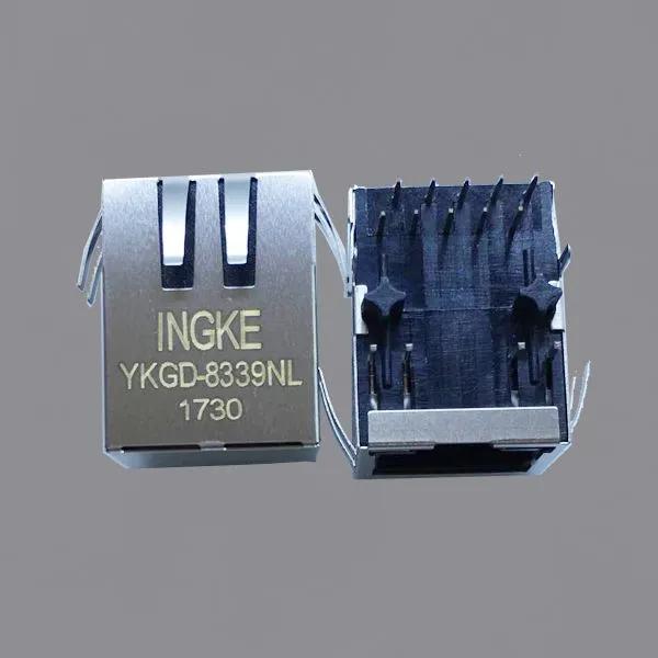 MOX-RJ45-1840 YKGD-8339NL Через отверстие RJ45 самонеподвижный разъем с магнитной защитой