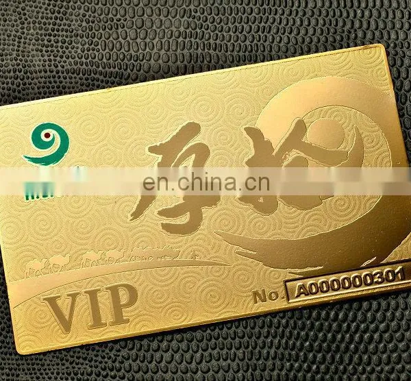 Plated High Quality Metal Magnetic Stripe Credit Card Metal Name Card photo-5