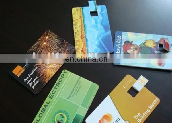 OEM Custom Logo Credit Card Usb , Promotional Gifts Usb Card , Usb Business Card 1gb-16gb photo-2