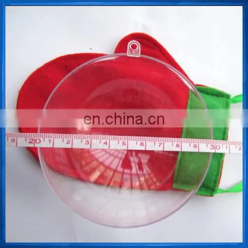 10cm Transparent Boules Plexi Hanging Capsule Clear Plastic Ball photo-2