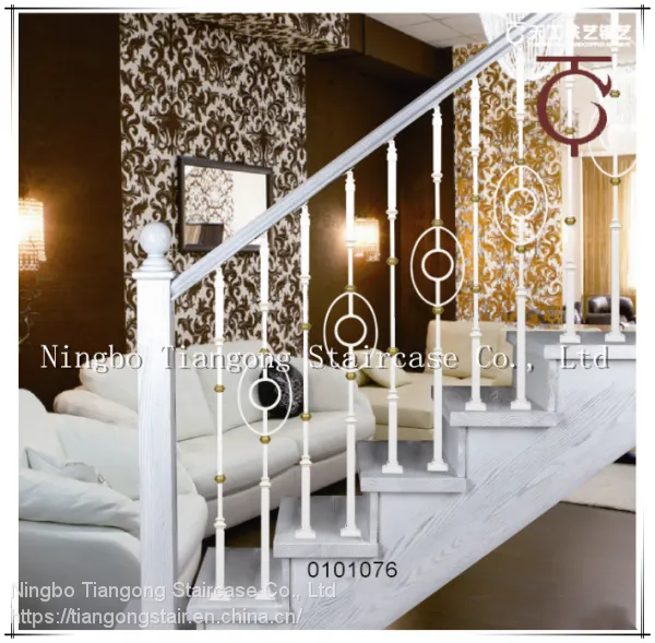 Artistic Iron Stair Balustrade