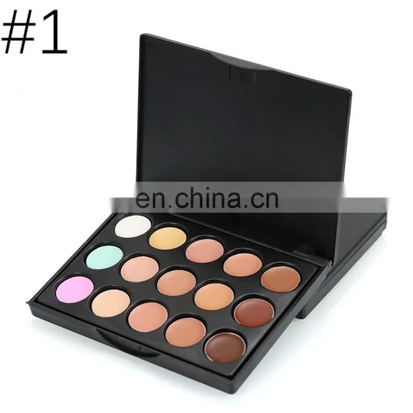 Waterproof 15 Colours Concealer Palette Cream photo-4