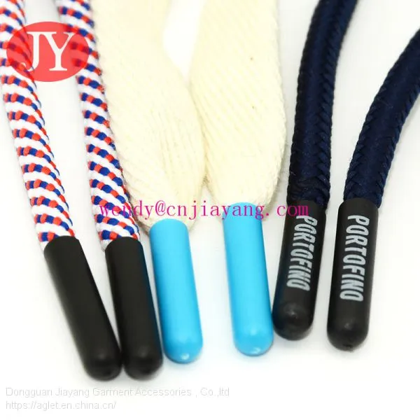 Jiayang Soft TPU Aglets Shoelace Draw Cord Tube End Lace Lock photo-5