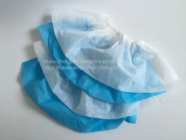 One-time Thickening Shoe Cover Wholesale Package Mail Non - Woven Fabric Shoe Cover Foot Cover Home Use Cloth Plastic Shoe Cover 100 photo-5