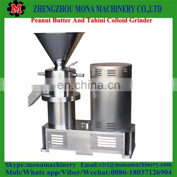 Automatic Continuous Sesame Cocoa Industrial Coconut Almond Shea Tahini Milk Peanut Butter Making Machine photo-5