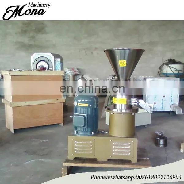 Automatic Continuous Sesame Cocoa Industrial Coconut Almond Shea Tahini Milk Peanut Butter Making Machine photo-2