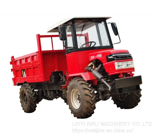 4WD Articulated Steering Fruit Transportation Tractor for Swamp Area photo-5
