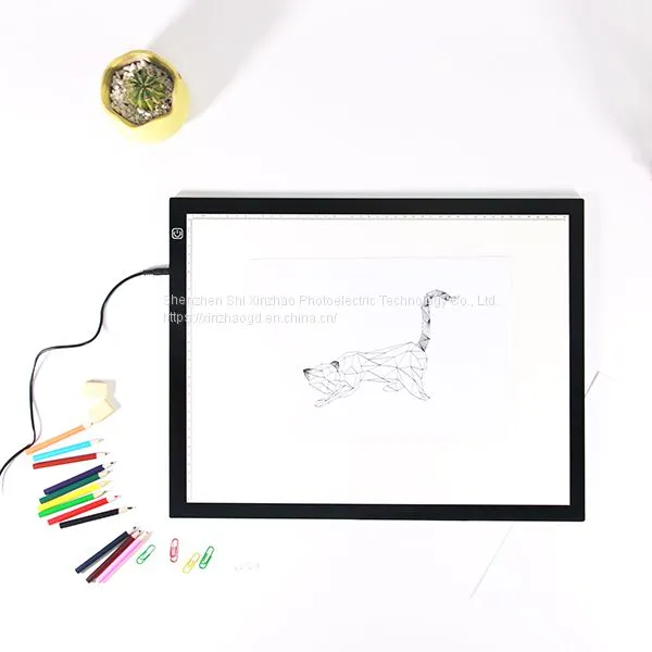 Weekly Promotion LED Graphic Tablet Writing Painting Light Tracing Board Pads Digital Drawing Tablet A3 Table LED Board