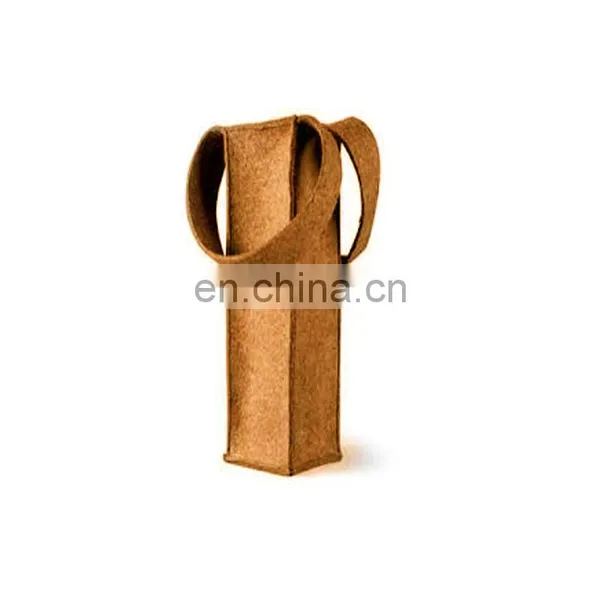 Red Wine Bottle Felt Wine Bag for Single 1 Bottle photo-5