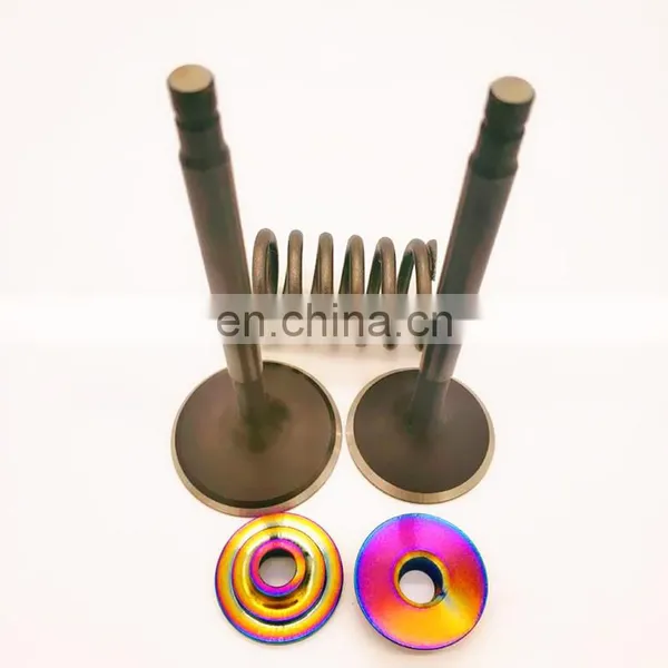 Modified High Performance Springs Single Kits Gold Titanium Retainers for Isuzu D-MAX NPR 4HE1 4JG2 4JJ1 4JK1 4JJ1TC 4JA1 KJX1 photo-3