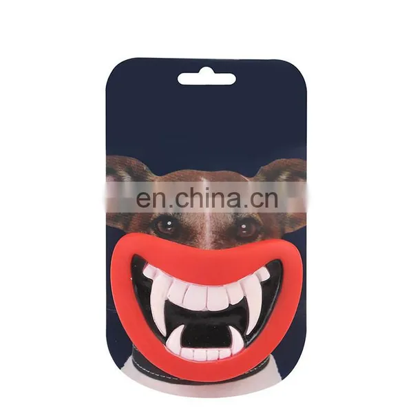 Nontoxic Interesting Pet Molar Squeaky Halloween Vinyl Dog Chew Toy photo-6