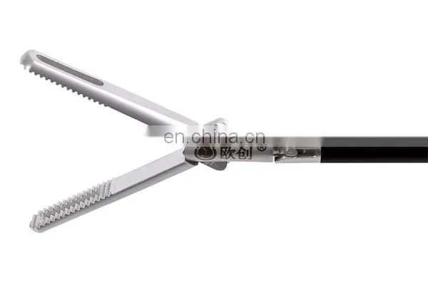 5mm Reusable Atraumatic Forceps Fenstrated Grasper Laparoscopic Surgical Tools Suppliers photo-3
