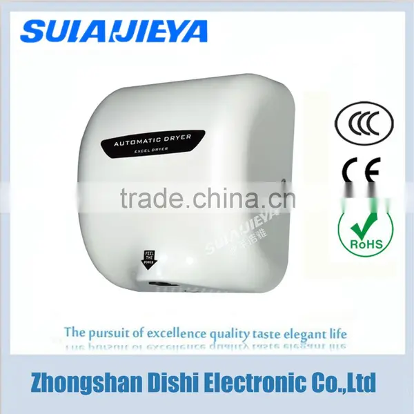 Hotel Bathroom Products Stainless Steel Automatic High Speed Jet Hand Dryer Quality Choice