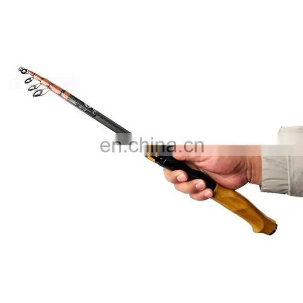 Super Strong Carbon Fiber Telescopic Fishing Rod Salt Water Mini Sea Fishing Rod photo-2