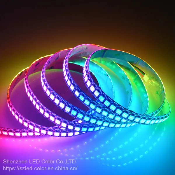 DC5V RGB LED Tape IP20 144LEDS Digital RGB Pixel LED Strip LC8812 photo-2