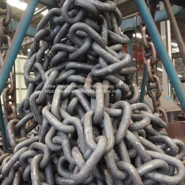 117mm Top Quality Stud Link Anchor Chains With NK Certificate photo-4
