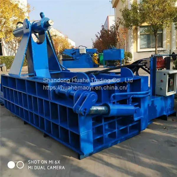 Thin Iron Barrel Metal Hydraulic Briquetting Machine Bicycle Frame Automobile Shell Compression Molding Machine photo-5