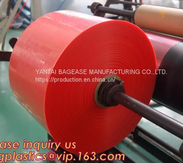 POF Shrink Film For Wrapping Food Products With Fully New Plastic Film LLDPE Wrap, Lay Flat Tubing,Produce Roll, Tube photo-3