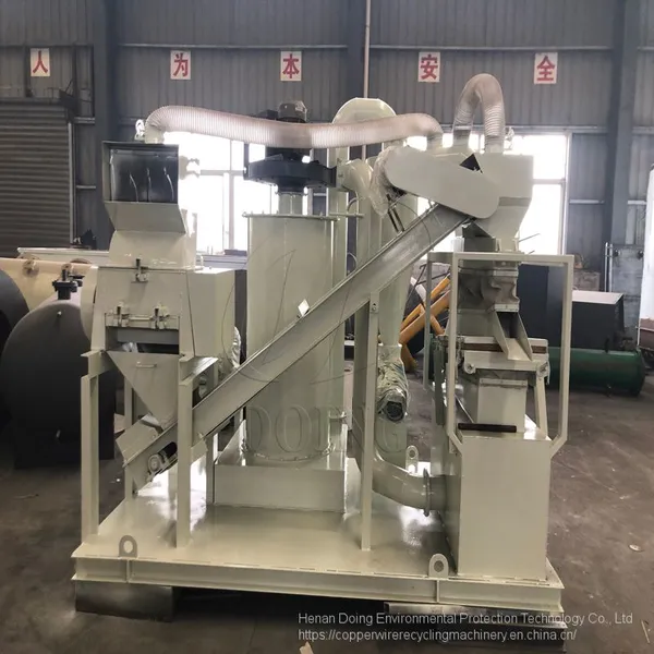 Copper Cable Wire Granulator Machine for Recycling Copper and Plastic From Waste Cable Wires photo-3