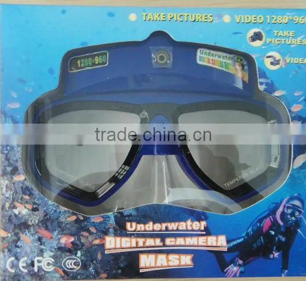 Underwater Digital Camera Mask, Diving Mask DVR