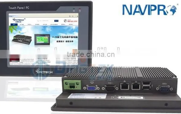 DT-P121-I Industrial Fanles 10 Inch Touchscreen pc With I3/I5/I7 CPU 2GB/4GB RAM photo-6