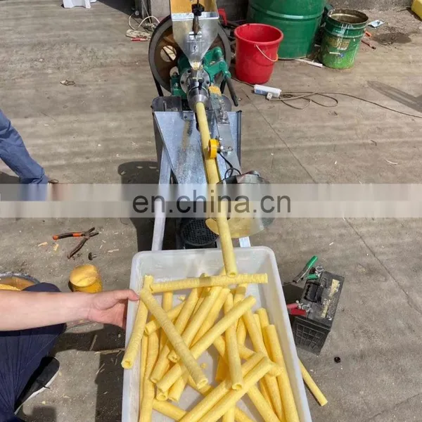 Full Automatic Puffed Corn Snack Extruder 12HP/15HP Corn Puffing Rice Food Extruder Machine Rice / Corn Granule Hot Air Puffer photo-4