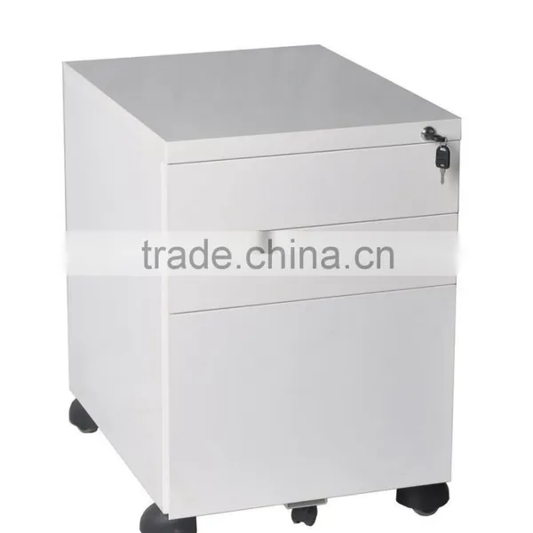 Luoyang Factory 3 Compartments Steel Mobile Cabinets,3 Compartments Steel Pedestal Cabinets