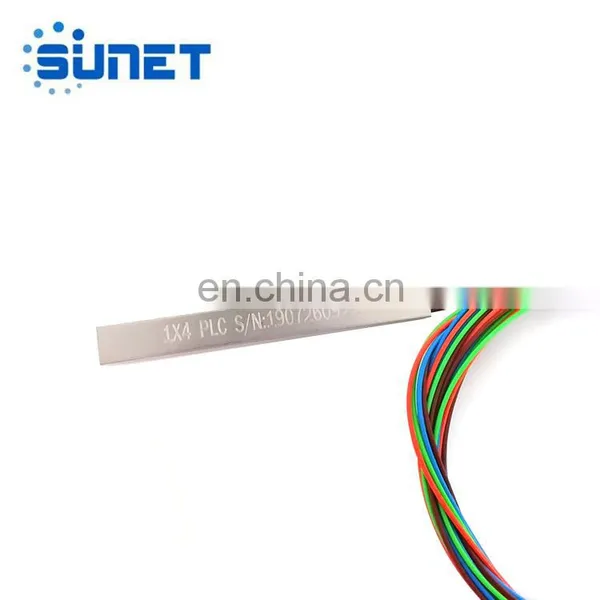 Fiber Optic Equipment 1260 to 1650nm Ftth Optic Fiber Plc Splitter 1x2/1x4/1x8 photo-4