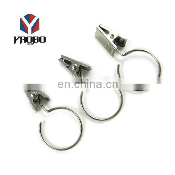 Good Material Hook Curtain Rod Clip Round Ring For Window Accessories photo-2