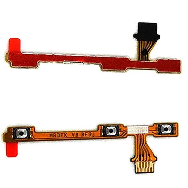 Power Flex Cable For Huawei Y6 2019 Volume Switch On Off Button With Metal Cell Phone Parts photo-4