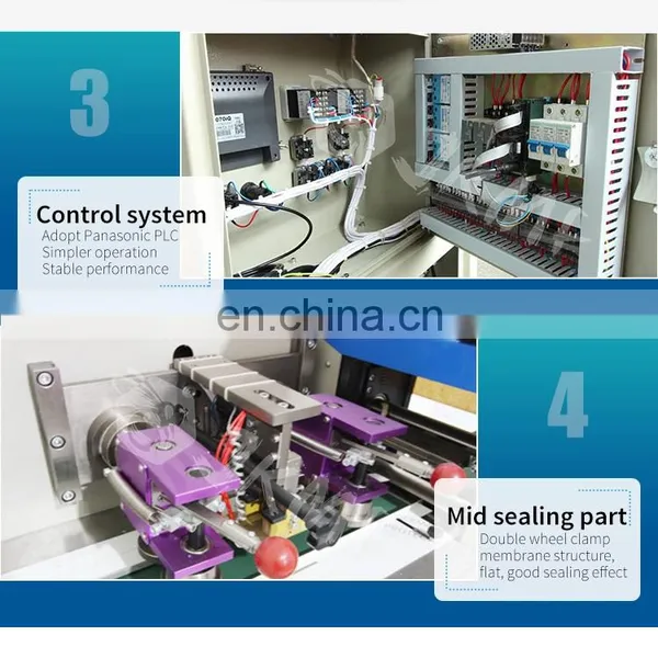JKMF Vegetable Pillow Packaging Machine For Cucumber Lettuce Spinach Packing Machine Corn Eggplant Carrot Packing Machine photo-4