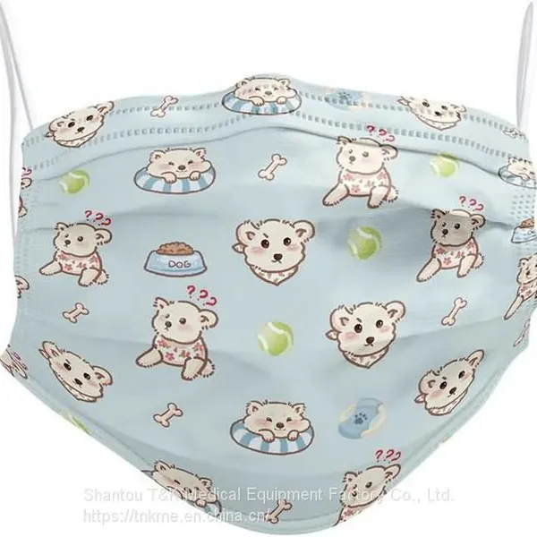 3 Ply Type I Medical Disposable Mask for Adult (Cartoon) CE Marked and Meets the Requirements of EN14683:2019 Type I photo-3