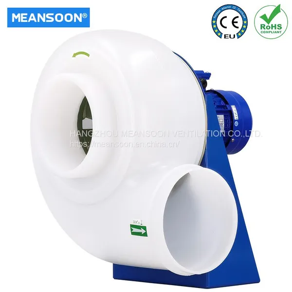 MPCF-200-B2T Chemical Anticorrosive Plastic Laboratory Fume Cupboard Exhaust Fan