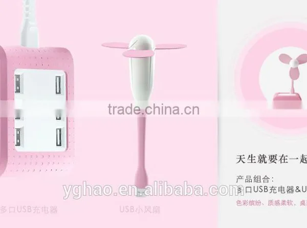 Factory YGH556 Bamboo Dragonfly USB Mini Fan Mini Electric Hand Fan photo-6