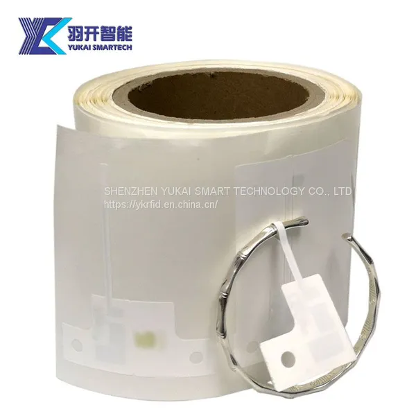 Умный тег UHF RFID 900МГц epc gen2 Этикетка RFID UHF Дальнего действия Малого размера Защитные RFID-ярлыки для украшений Наклейки Ценовые этикетки для управления магазином
